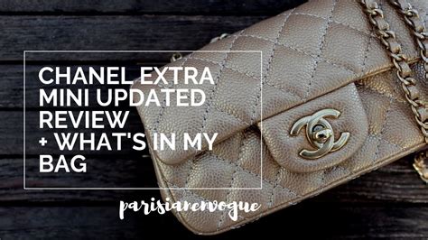 chanel extra mini flap review